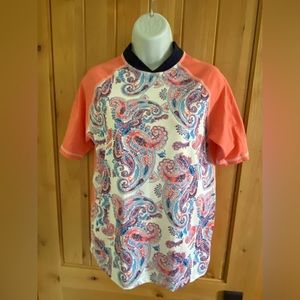 UPF 50 Xel-Ha Mexico swim shirt size L rash guard Fullsand